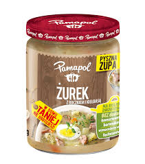 PAMAPOL ZUREK Z BOCZKIEM WEDZONYM I KIELBASA 470G