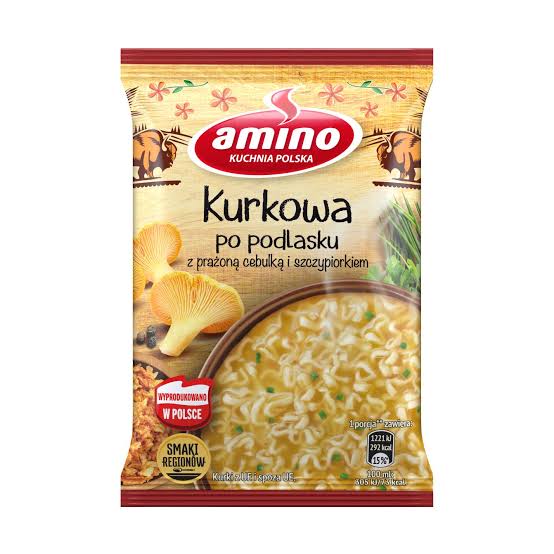 AMINO ZUPA INSTANT 61G NUDLE SMAKI REGIONU KURKOWA