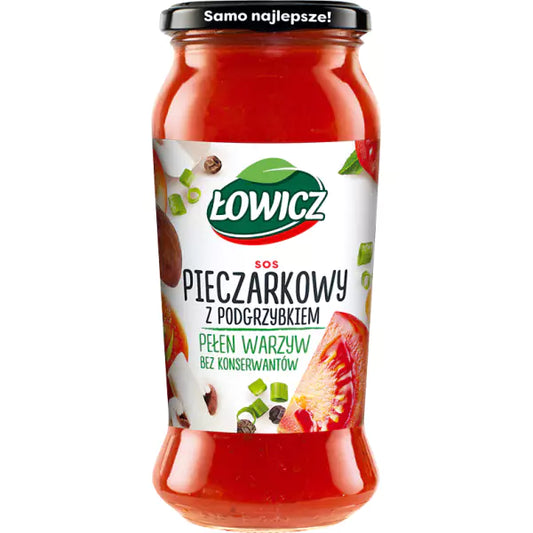 ŁOWICZ sos pieczarkowy 500g