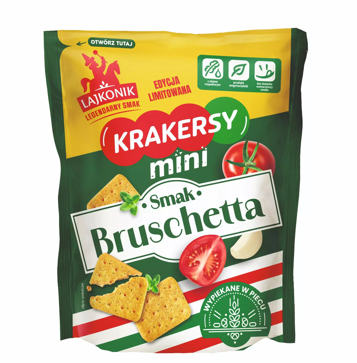 LORENZ LAJKONIK KRAKERSY 100G BRUSCHETTA