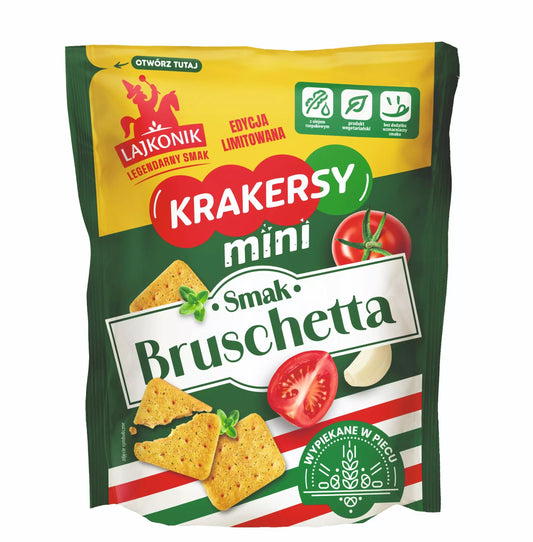 LORENZ LAJKONIK KRAKERSY 100G BRUSCHETTA