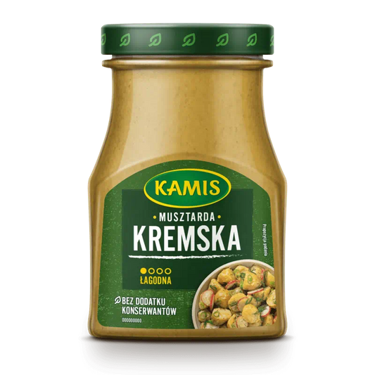 KAMIS MUSZTARDA 185G KREMSKA