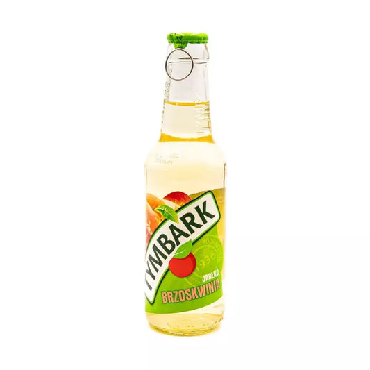 TYMBARK NAPOJ 250ML JABLKO-BRZOSKWINIA NGAZ SZKLO
