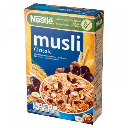 PŁATKI ŚNIADANIOWE NESTLE MUSLI CLASSIC 350G