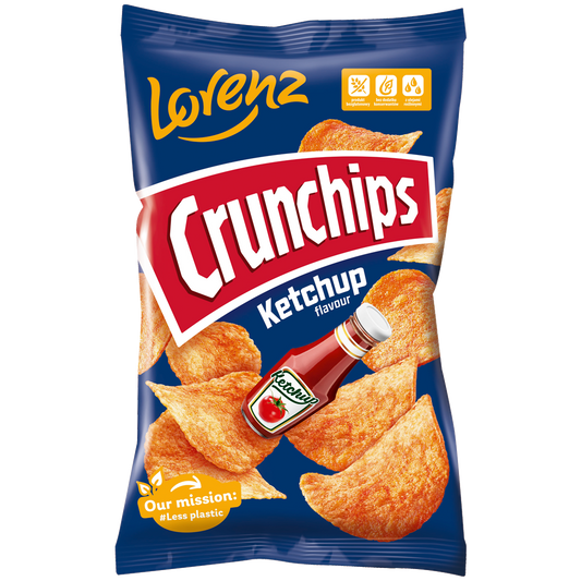LORENZ CRUNCHIPS CHIPSY 130G KETCHUP