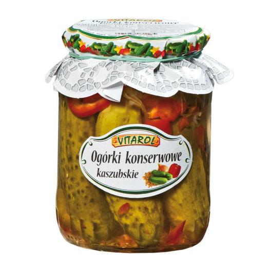 VITAROL OGÓRKI KONSERWOWE KASZUBSKIE 720G