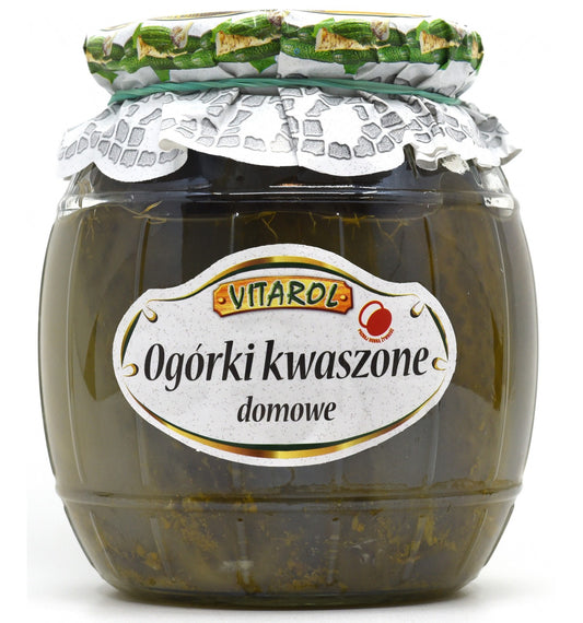 Ogórki kiszone domowe Vitarol 750g