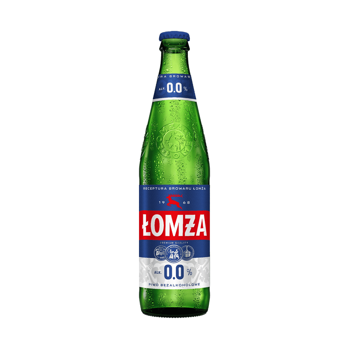 LOMZA PIWO ZERO ALC.0% 0,5L BUTELKA BZW