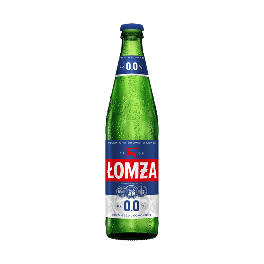 LOMZA PIWO ZERO ALC.0% 0,5L BUTELKA BZW