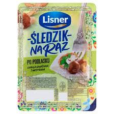 LISNER ŚLEDZIK NA RAZ PO PODLASKU [100G*12]