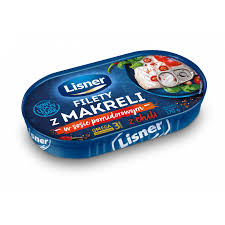 LISNER FILET Z MAKRELI W S.POMIDOR/CHILLI [170G*15]