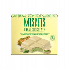 TR MISKETS DUBAI WHITE CZEKOLADA 100G