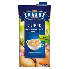 KRAKUS sour rye soup 8*1L /np