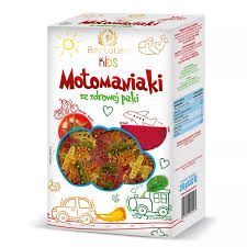 BARTOLINI MAKARON KIDS MOTOMANIAKI 5 SMAKÓW [250G*12]
