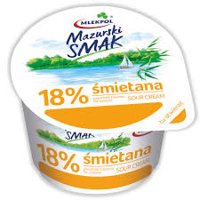 MLEKPOL ŚMIETANA MAZURSKA 18% [200G*12]