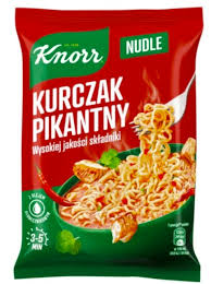 KNORR ZUPA NUDLE KURCZAK PIKANTNY [63G*22]