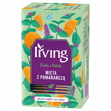 IRVING ZIOŁA MIĘTA Z POMARAŃCZĄ [30G*12]