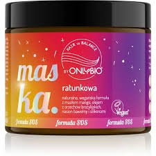 ONLYBIO MASKA RATUNKOWA DO KAŻDEJ POROWATOŚCI WŁOSÓW [200ML*8]