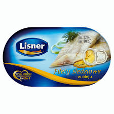 LISNER FILET ŚLEDŹ.W OLEJU [170G*15]