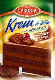 CYKORIA KREM DO TORTÓW CZEKOLADA 100G