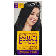 JOANNA MULTI EFFECT SZAMPONETKA 13 HEBANOWA CZERŃ [35G*24]