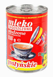 GOSTYŃ MLEKO ZAGĘSZCZONE SŁODZONE PUSZKA [530G*12]