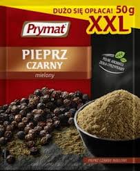 PRYMAT PIEPRZ CZARNY MIELONY XXL 50G*20