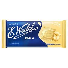 WEDEL CZEKOLADA 80G BIALA