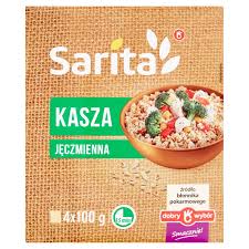 DOBRY WYBÓR KASZA JĘCZMIENNA WIEJSKA SARITA [4*100G*12]