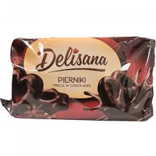 BISCUIT PIERNIKI DELISANA PRECLE W CZEKOLADZIE [400G*10]