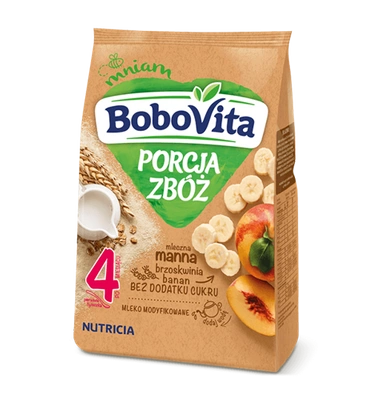 BOBOVITA KASZKA 210G MLECZN PORC ZB MANNA BAN-BRZO