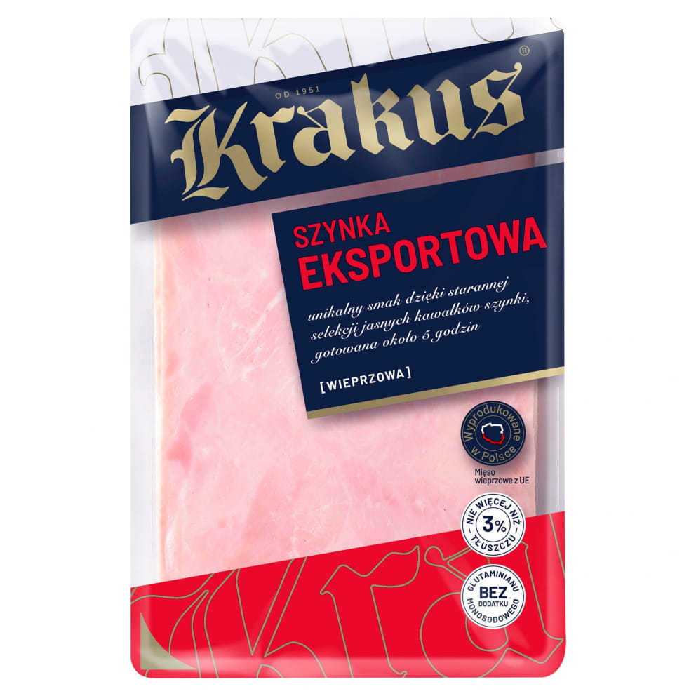 Szynka Eksportowa Krakus 120g