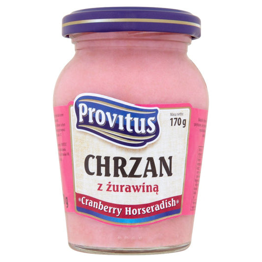 Chrzan z żurawiną Provitus 170g