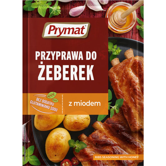 Przyprawa do żeberek z miodem Prymat 20g