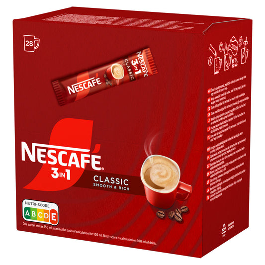 NESCAFE KAWA ROZPUSZCZ,3W1 CLASIC 462G - 28stk