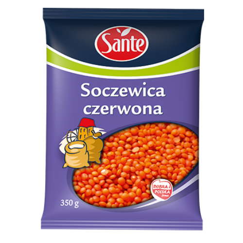 SANTE SOCZEWICA 350G CZERWONA