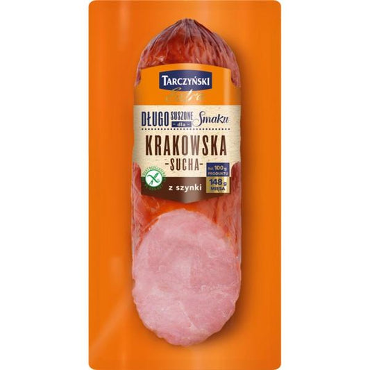 Kiełbasa Krakowska Sucha z szynki Tarczynski 260g