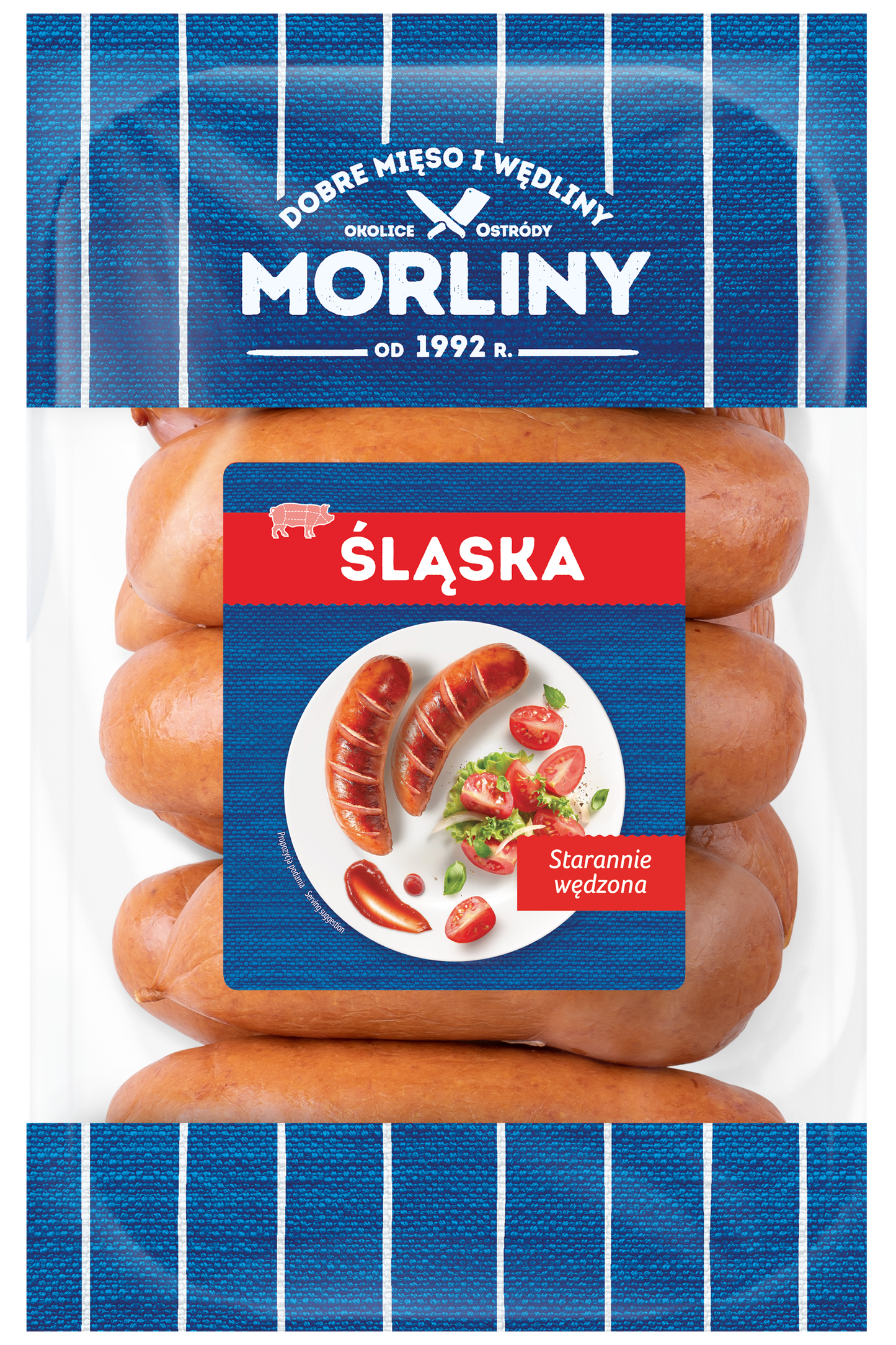 ANIMEX MORLINY KIEŁBASA ŚLĄSKA 735G